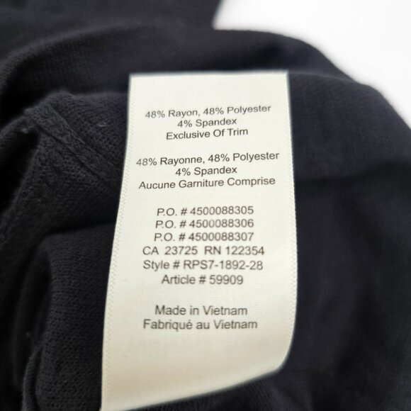 Aritzia Wilfred Free Valeria Deep V-Neck Top XS, Black - Picture 9 of 11